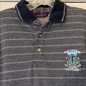 The Old Course St. Andrews Scotland golf polo shirt